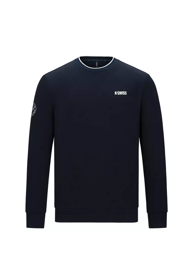 男裝刺繡 K-SWISS LOGO 衛衣