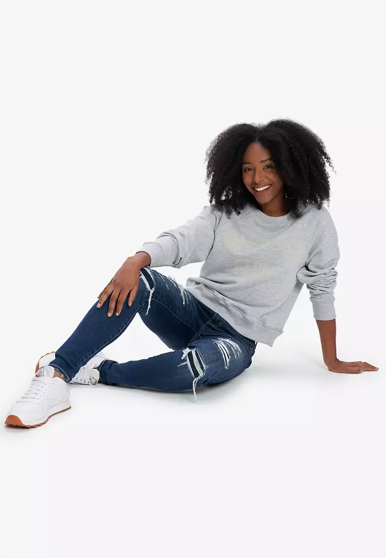 Buy American Eagle Crew Neck Sweatshirt 2024 Online ZALORA Singapore