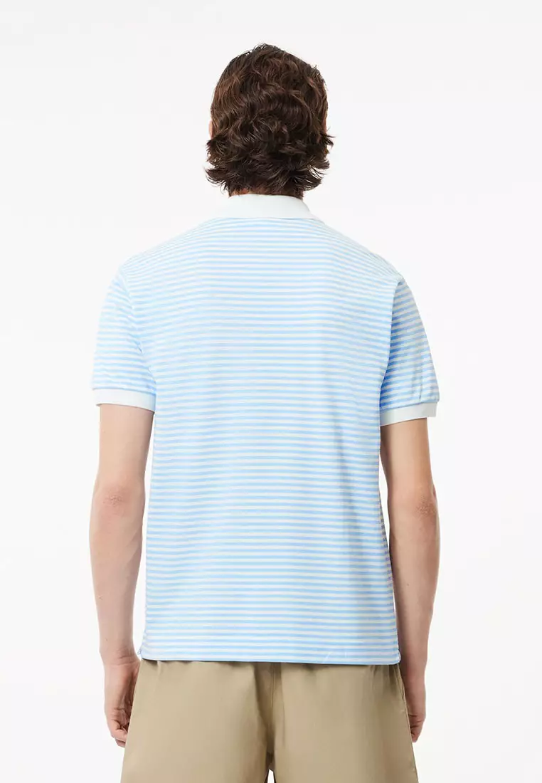 Original L,12,12 Striped Cotton Polo Shirt