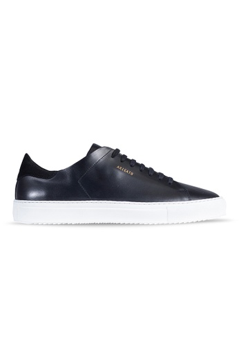 AXEL ARIGATO Clean 90 Sneaker 黑色皮革搭配白鞋底 69149SHC78A93FGS_1