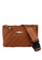 Mel&Co orange Quilted Front Panel Nylon Waist Pouch 6036AAC537462EGS_1