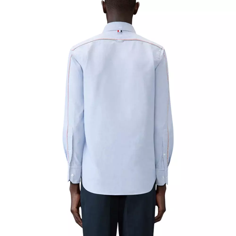 [4.4PRIL KEJUTAN HARGA] Oxford Long Sleeve Shirt Light Blue