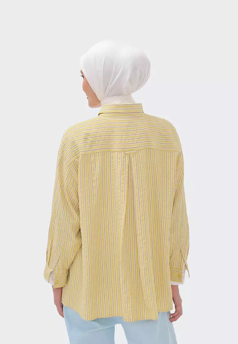 Ria Miranda Brown Geva Top