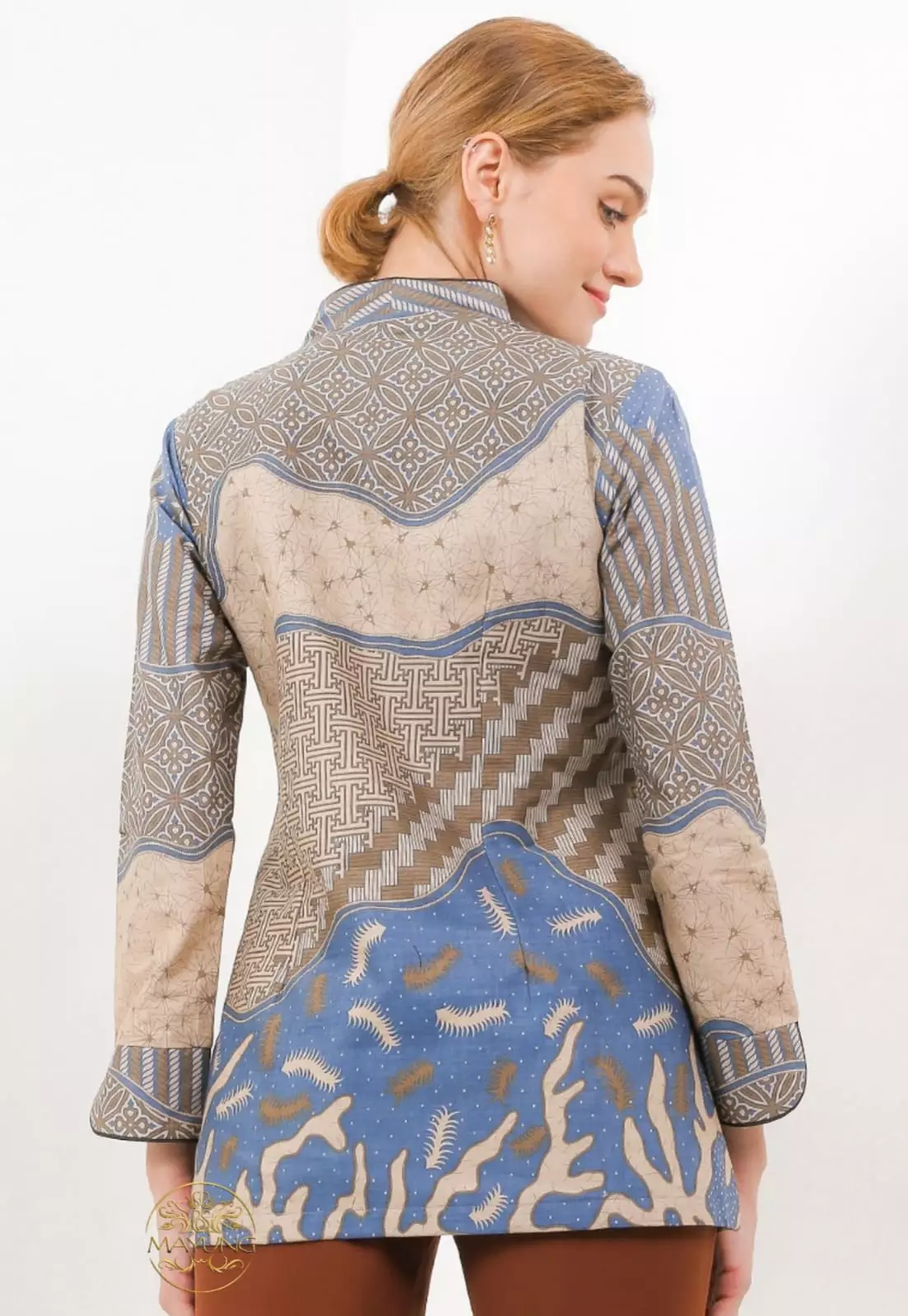 Blouse Batik Jayastu Premium Slimfit Elegant