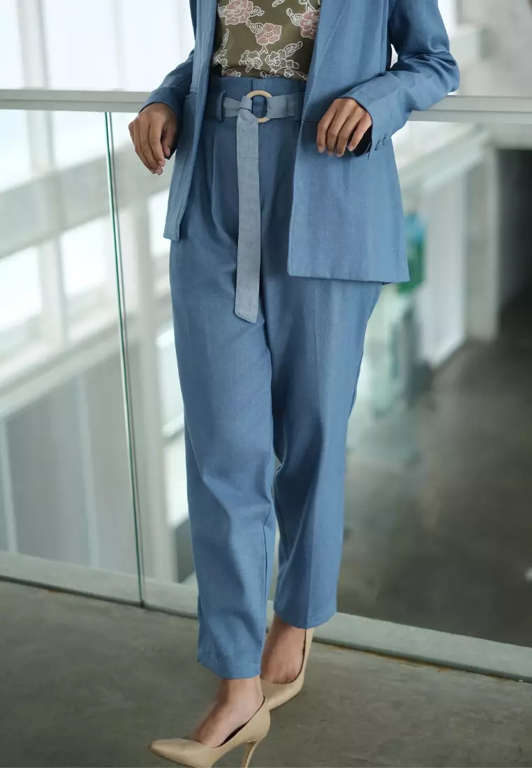 Nuria Denim Pants Light