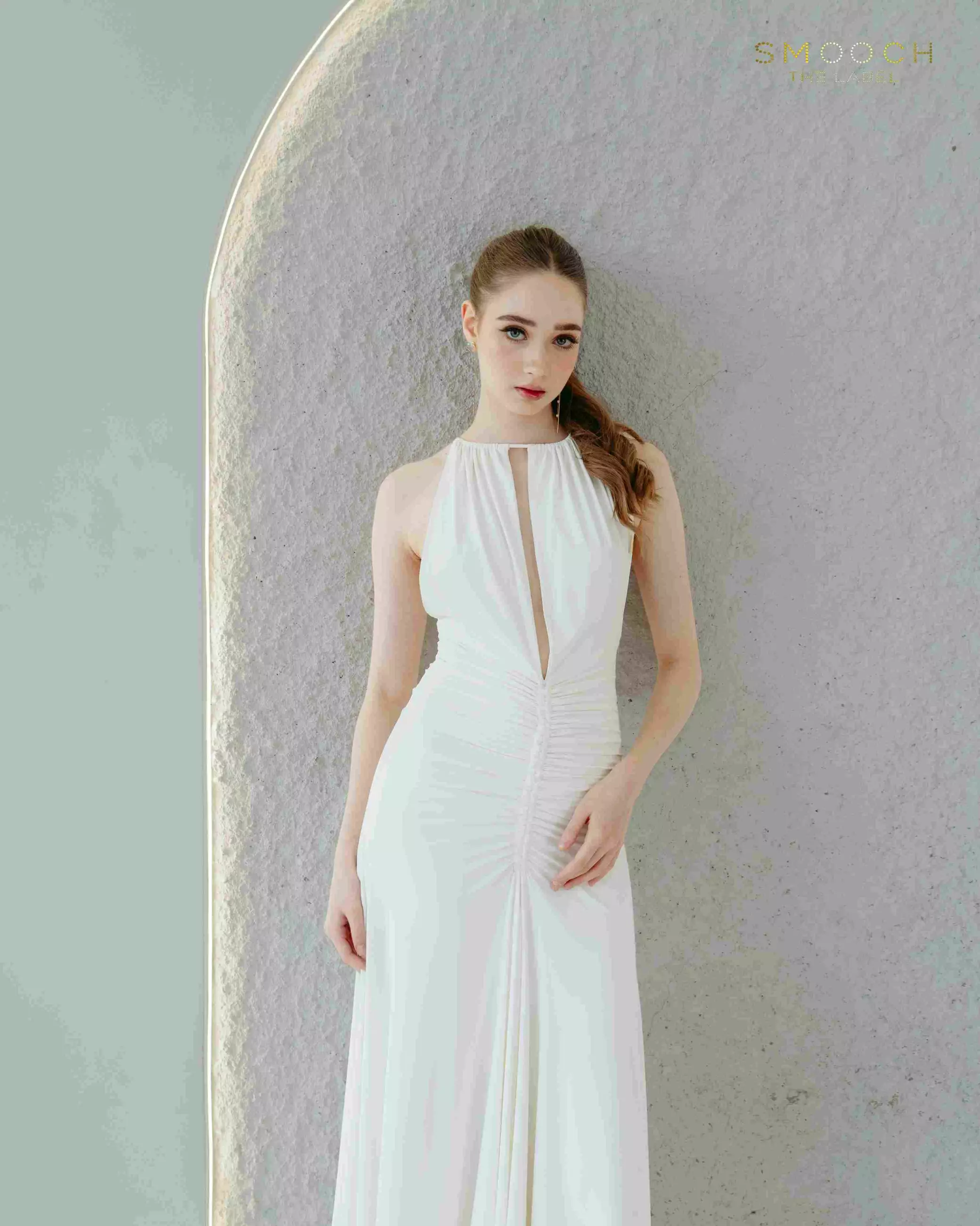 Vienna White Maxi Dress