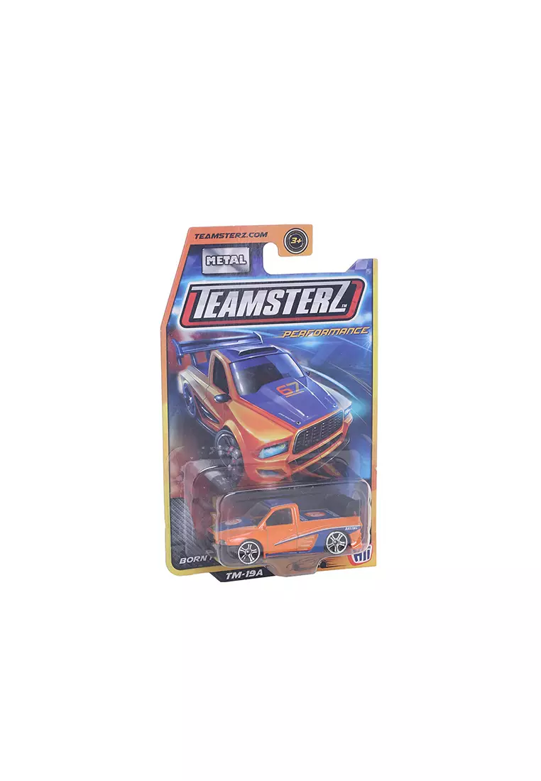 Mainan Anak Mobil Teamsterz Diecast Type N Mobil Balap Orange TM-19A
