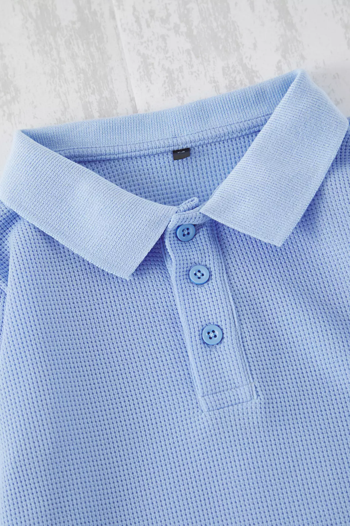 Blue Boy Basic Regular/Normal Fit Polo Neck Short Sleeve Knitted T-Shirt Tkdss25Ts00076