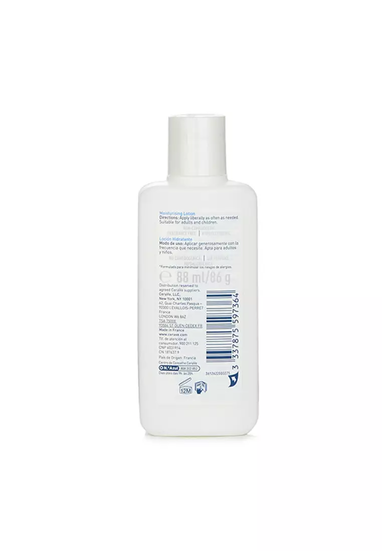 CERAVE - Cerave Moisturising Lotion For Dry to Very Dry Skin 88ml/3oz
