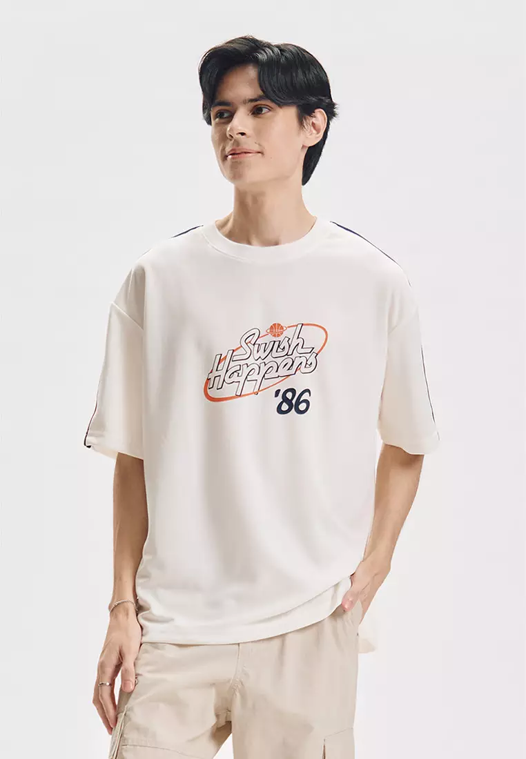 Swish Happens Relaxed Graphic T-Shirt