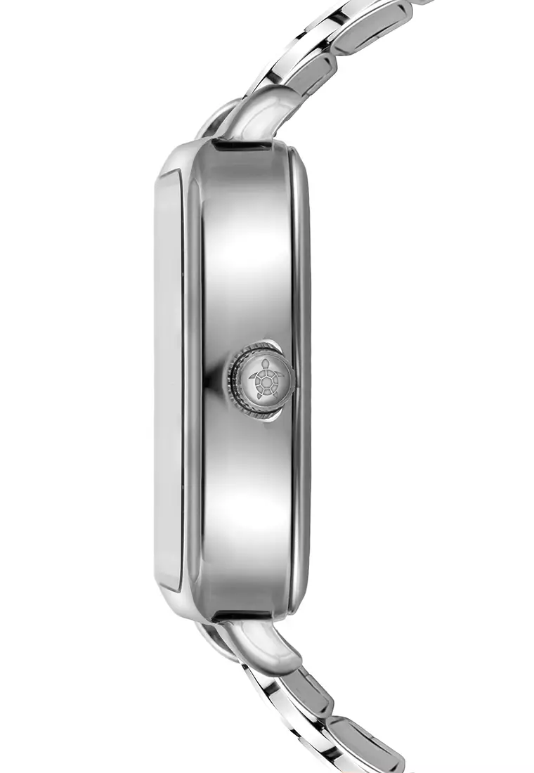 Amelia Parker Night Voyage Silver Link watch