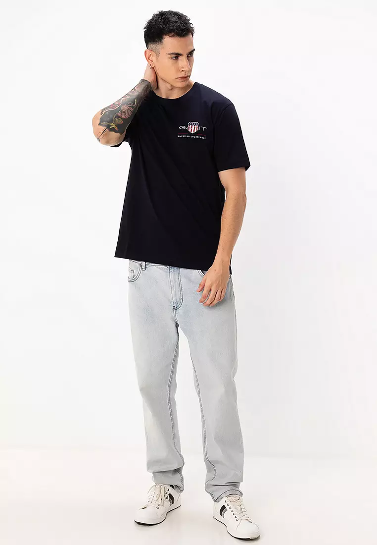 Embroidered Archive Shield T-Shirt