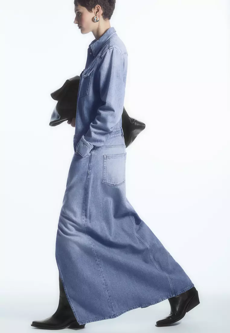 Cos denim shirt dress discount