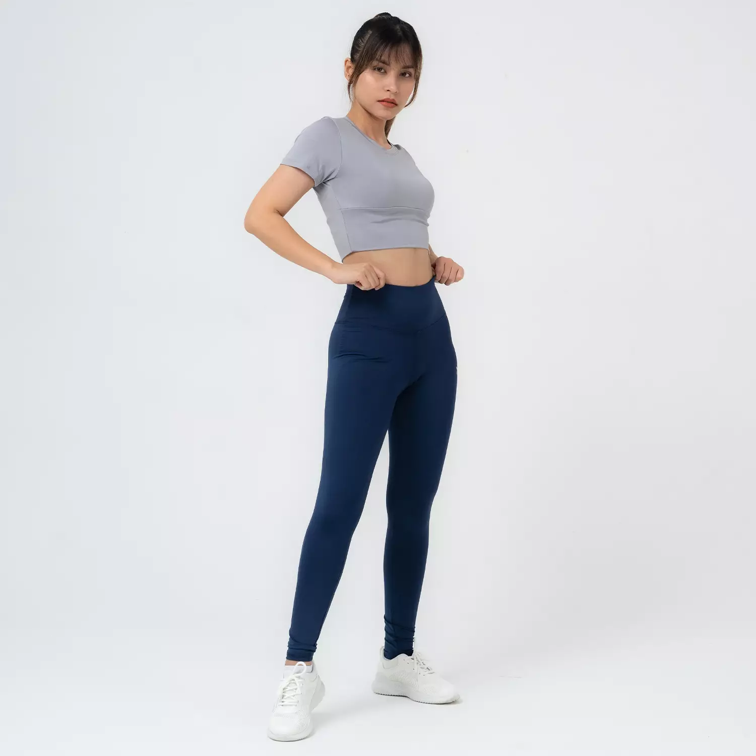 Sports Legging Mid Waist Lux series Navy