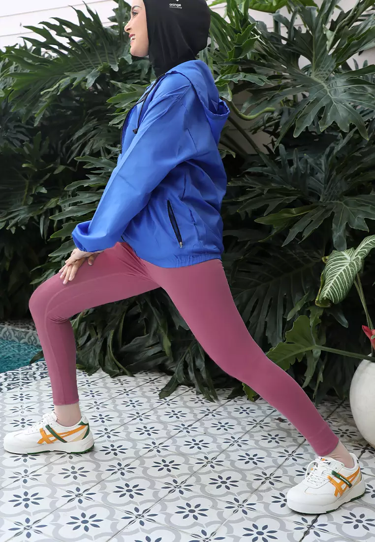 Zelena - Hasa Leggings Highwaist | Legging Olahraga Wanita | Sport Basic Layer - XL