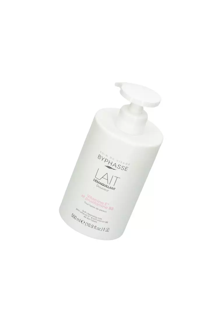 Byphasse 純素柔膚保濕卸妝潔面乳 500ml