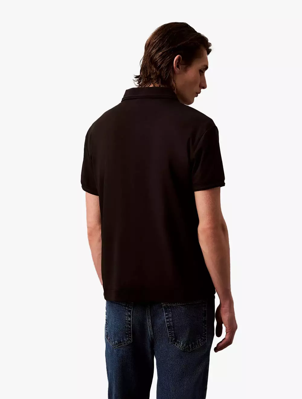 Calvin Klein - Embossed Tipped Polo Shirt