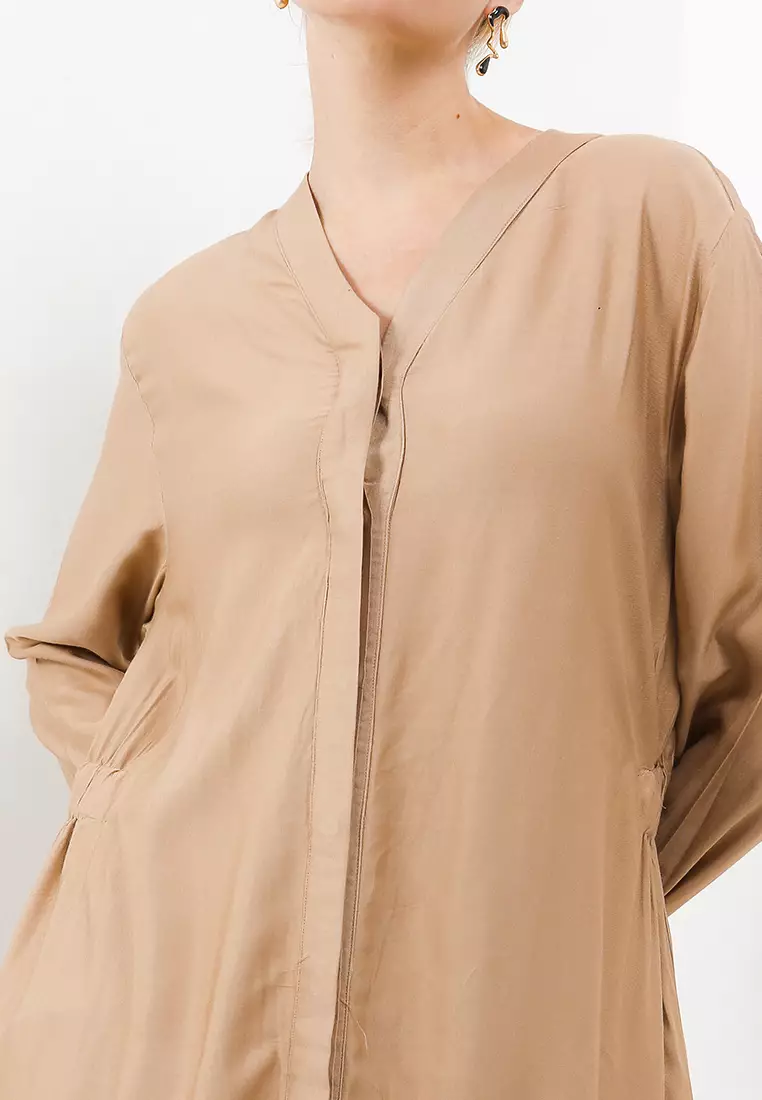 Signature Mireya Cordata Dress Mocka