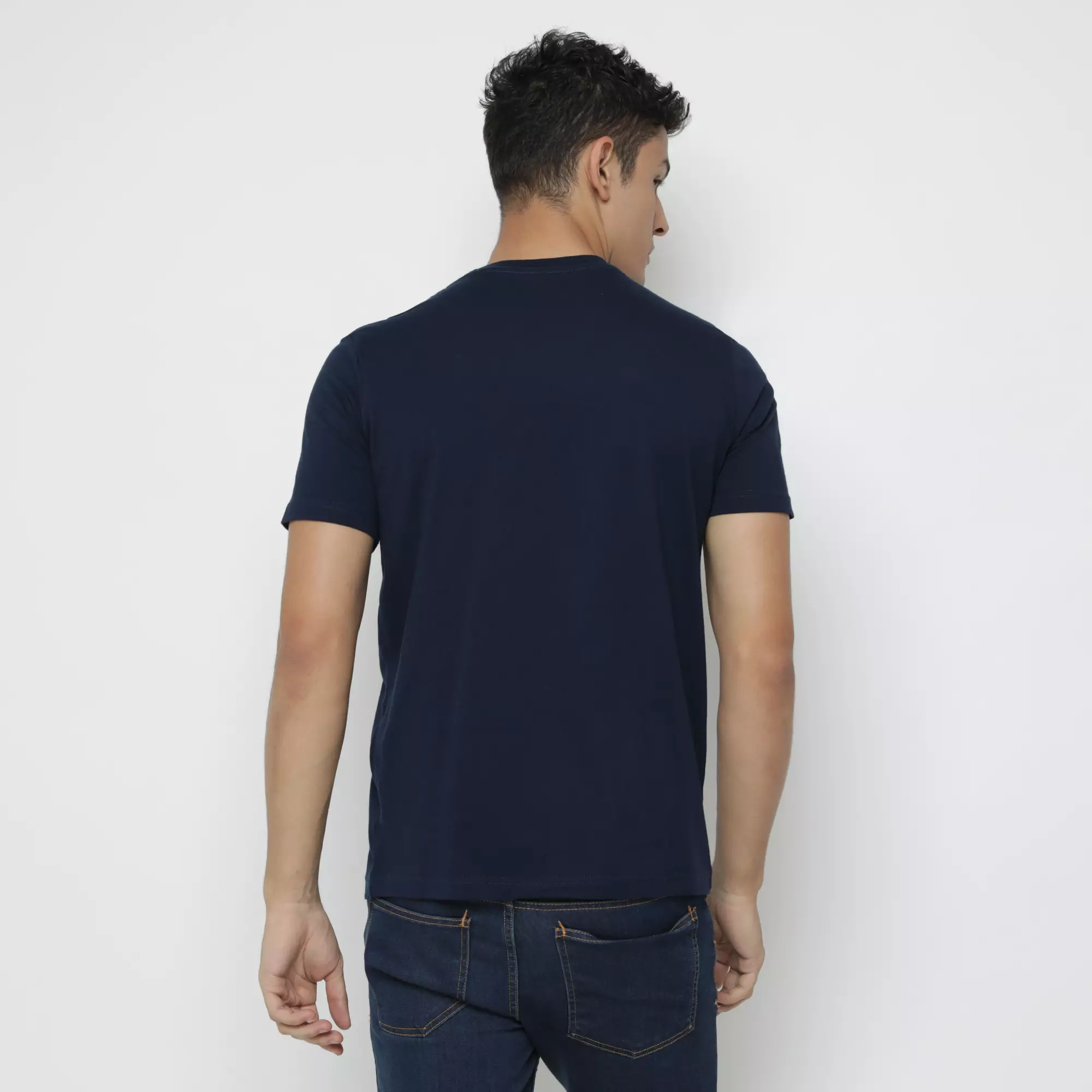 Kale Arion Navy / T-Shirt Pria Lengan Pendek / Unisex
