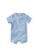 MANGO BABY blue Gingham Check Short Pyjamas 1B25DKAB955288GS_1