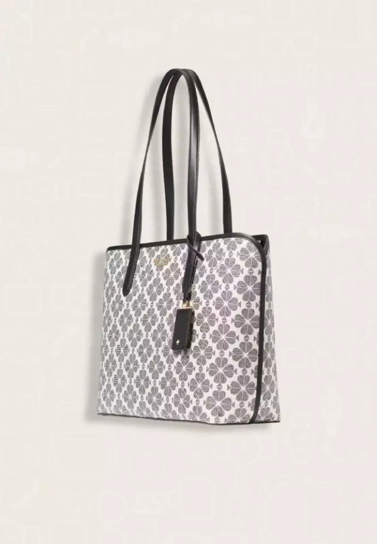 Kate Spade Flower Tote Black Multi