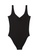 Gen Woo black Sleeveless Bodysuit by Gen Woo A37A2AA4265878GS_5