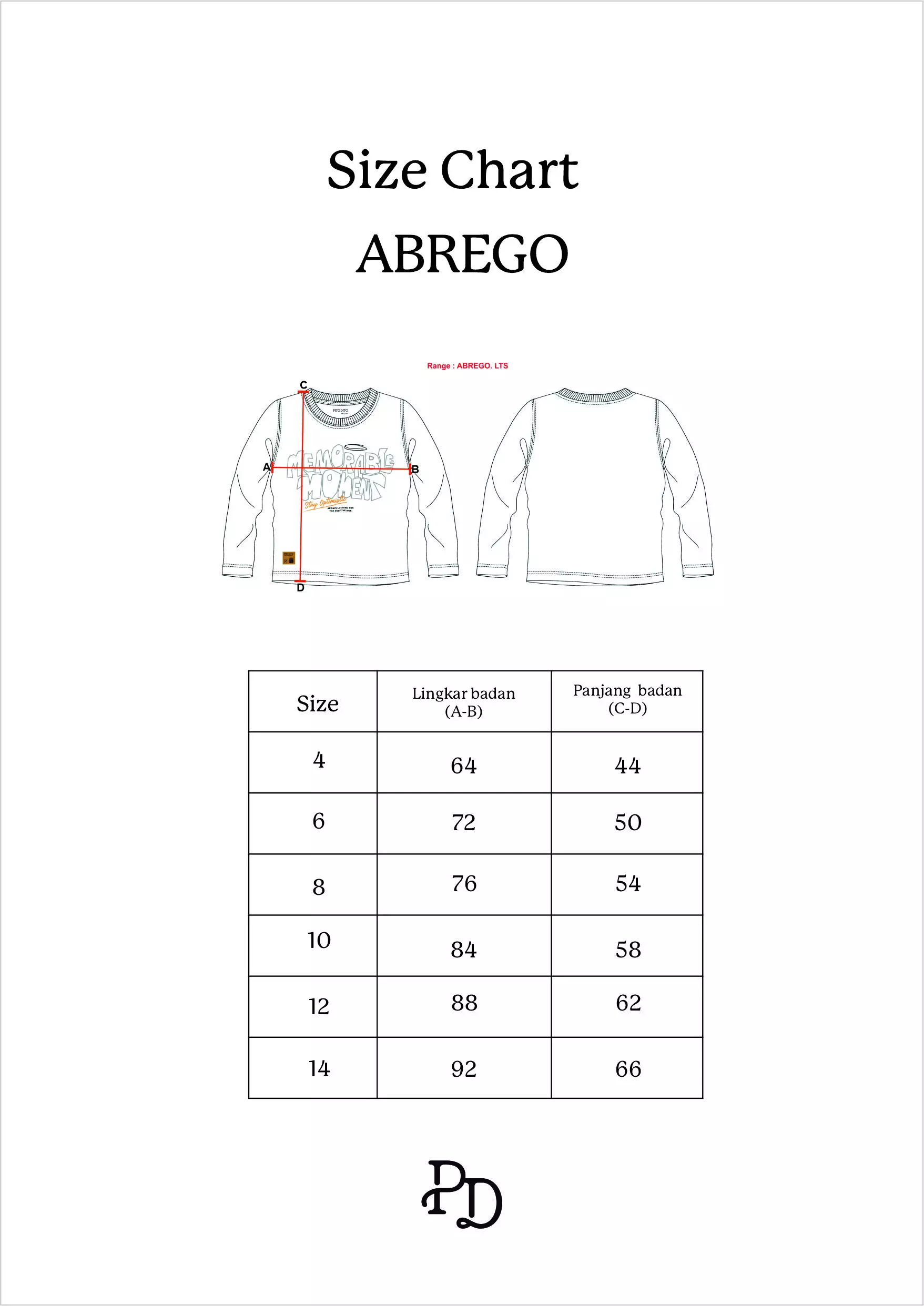 Pito Dito Boy Abrego T-shirt Panjang Anak Hijau