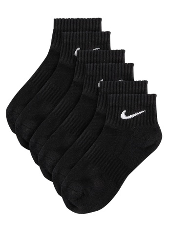 Nike black Everyday Cushioned Training Ankle Socks (3 Pairs) A1863AC48CA5D7GS_1
