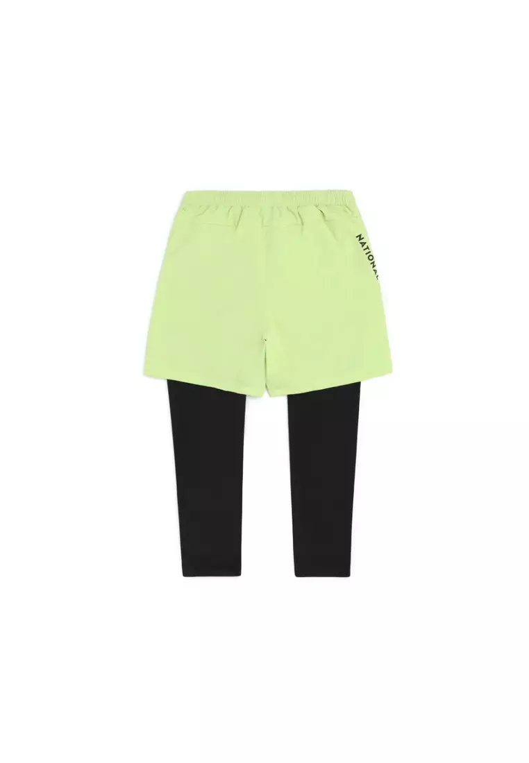 Kids Shorts Over Water Leggings
