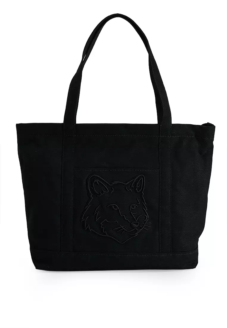 Fox Head Large Tote Bag