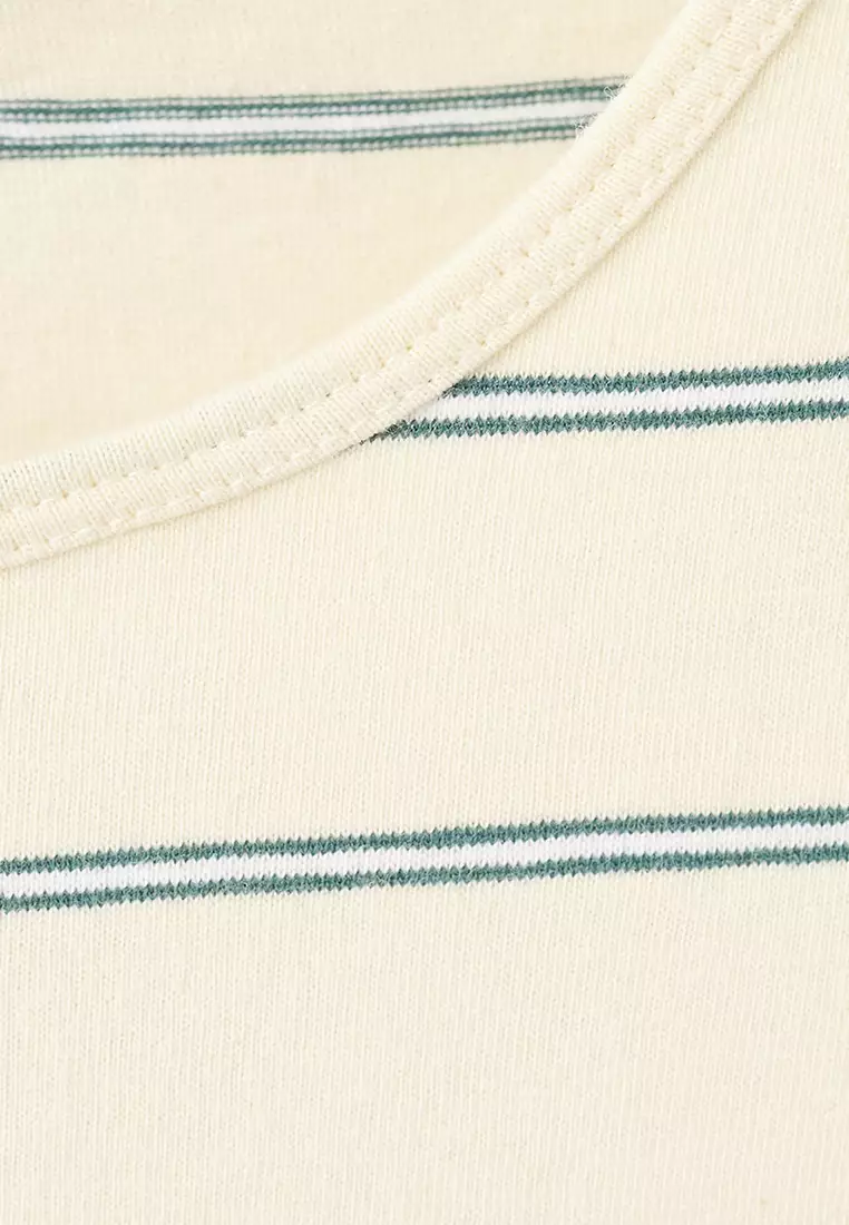 Striped Cotton T-Shirt