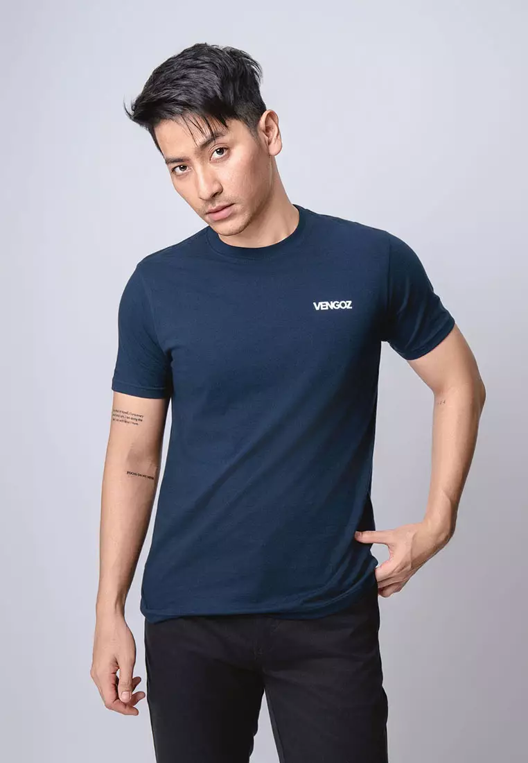 T-Shirt Minimal Logo Navy