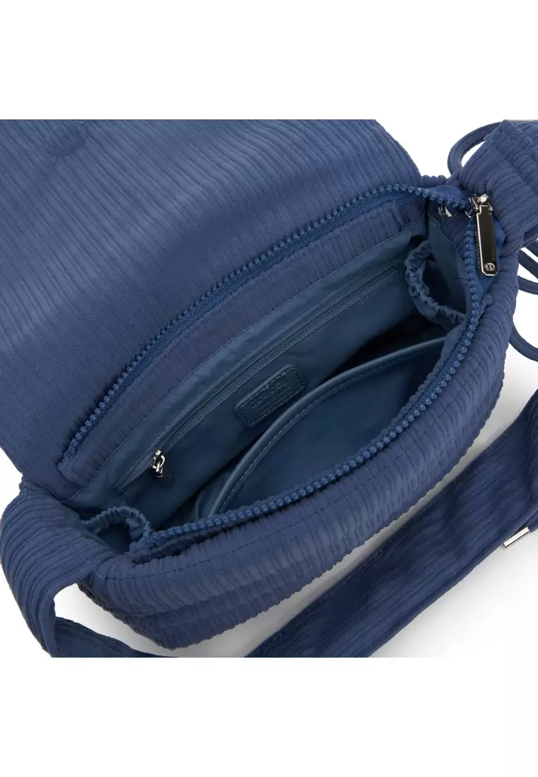 Tracey Puffy Plush Bow Crossbody