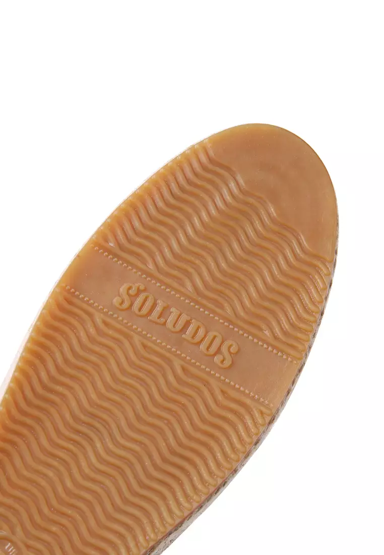 Platform Embroidery Canvas Espadrilles HB01