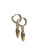 Rubi gold Premium Huggie Hoop Gold Plated Earrings 41786AC92FA234GS_1