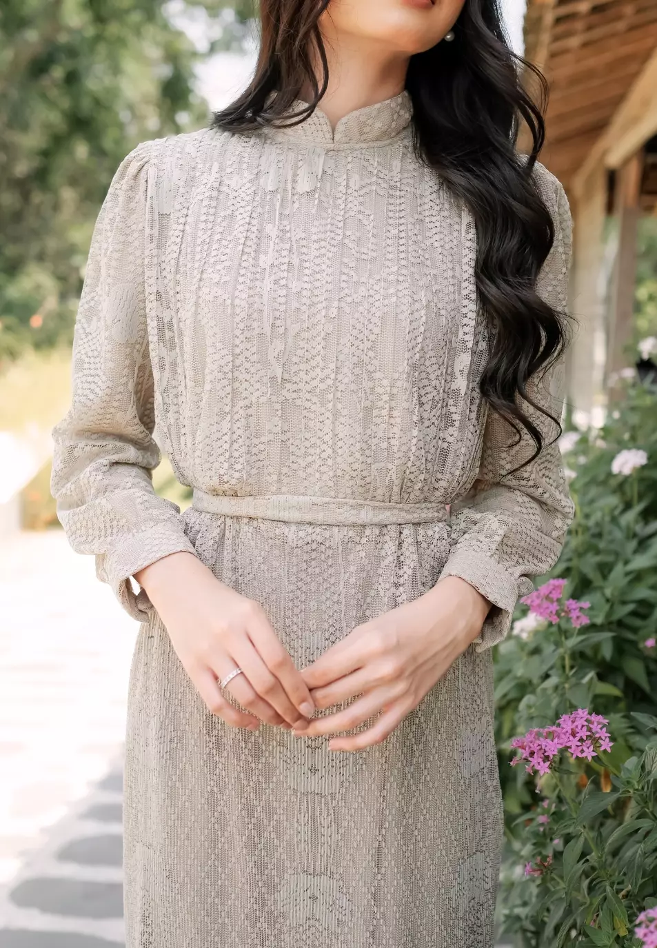 Ivanka Dress - Stone