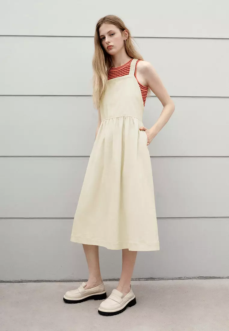 Buy Urban Revivo Sleeveless A-Line Dress 2024 Online | ZALORA