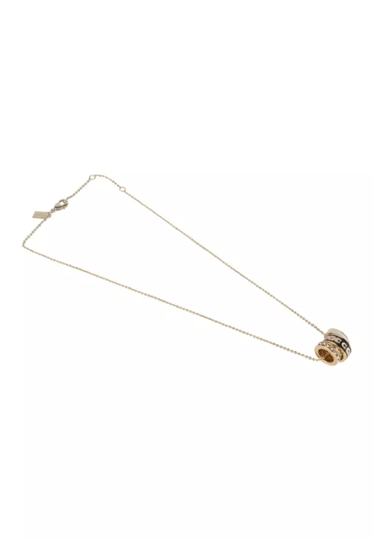 Women'S Necklace In Gold/Black 408103