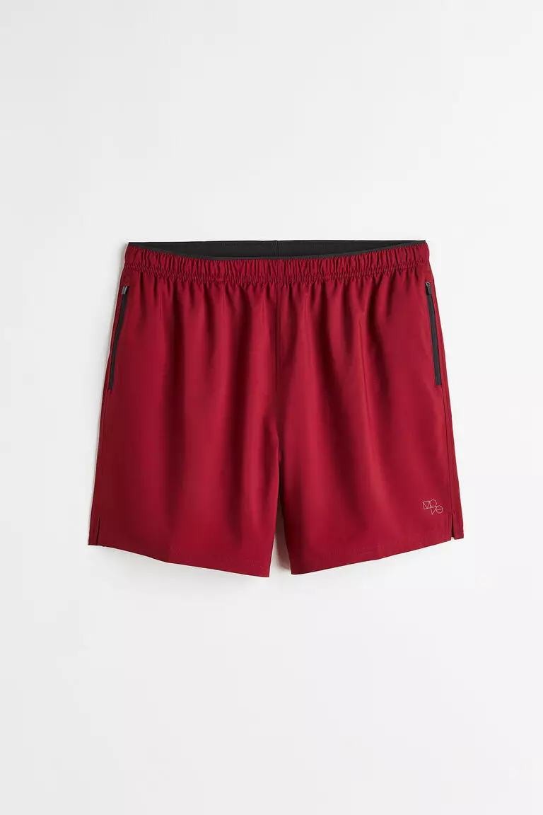 red track shorts