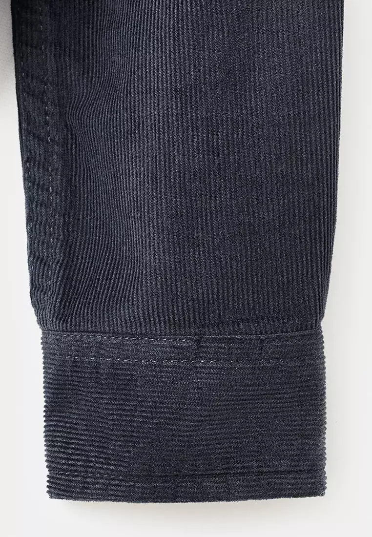 Regular-Fit Corduroy Shirt