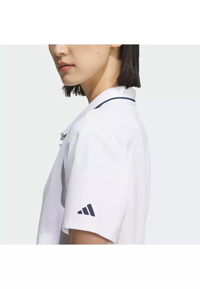 Monogram Short Sleeve Polo Shirt