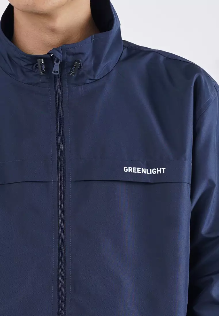 Greenlight Men's Windbreaker Jacket Regular Fit Taslan Wind OL-C020925