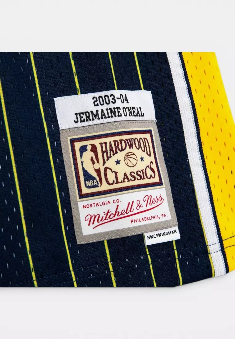 #7 Jermaine O'Neal 2003 Indiana Pacers Authentic Swingman Jersey