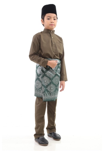 Buy Amar Amran Baju Melayu Moden Cekak Musang For Kids Online On Zalora Singapore