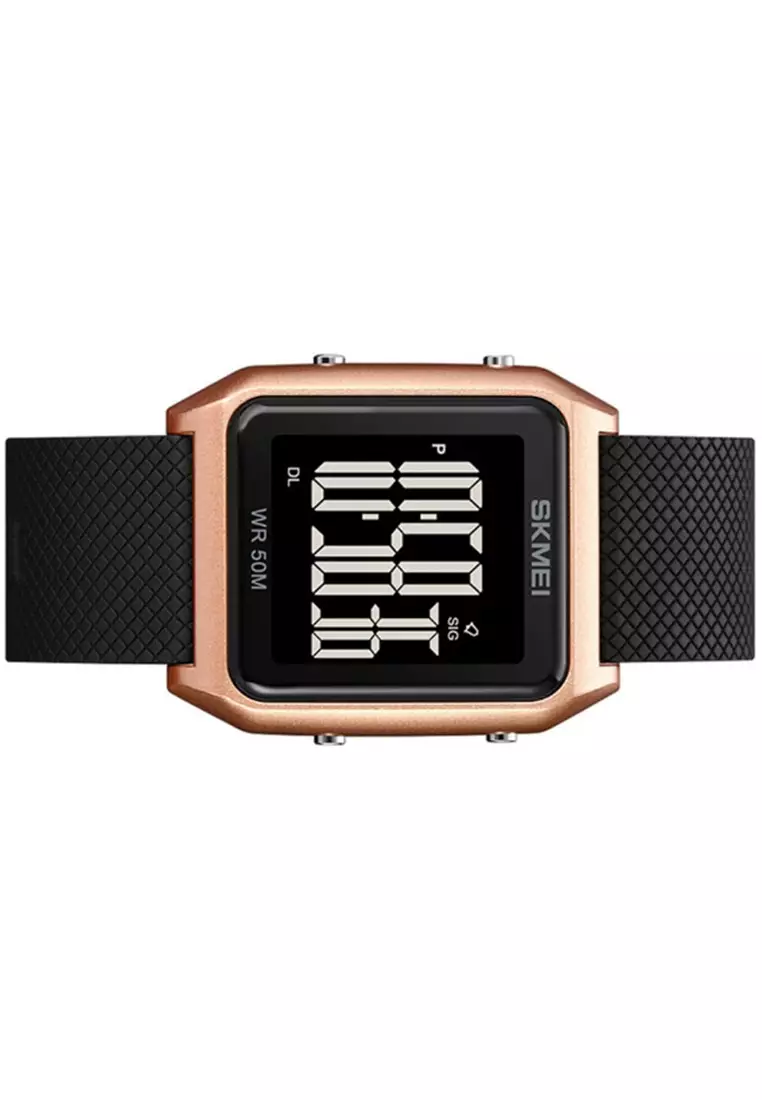 Jam Tangan Pria Digital Waterproof Many Function Strap Tali Material Silicone IR20 ORIGINAL