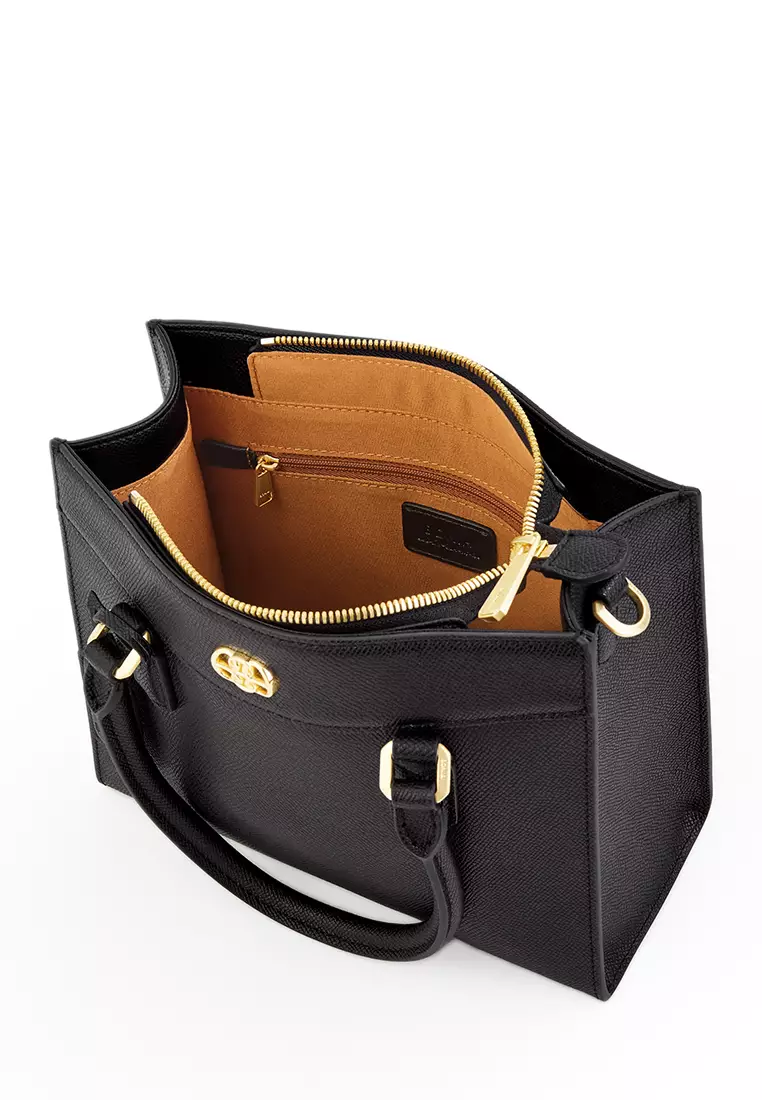 Black Pure Small Satchel Bag