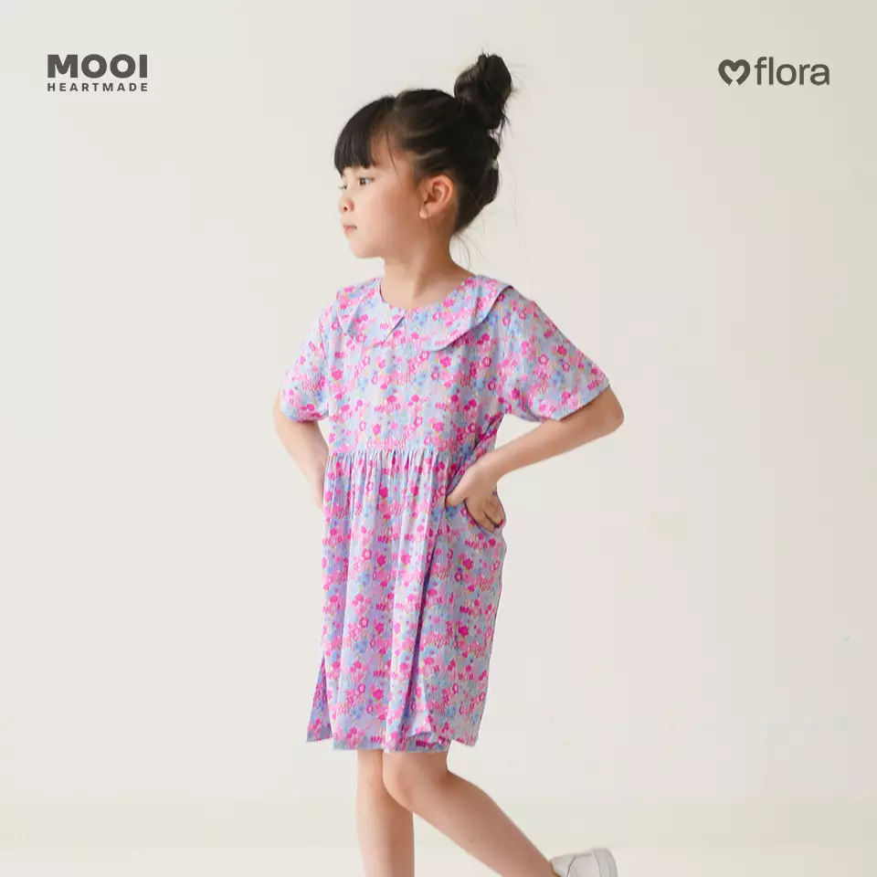 Mooi Dress Anak Perempuan Miora Dress - Yellow