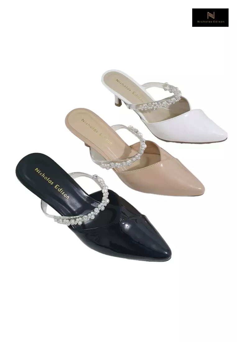 Nicholas Edison Heel Dira Black