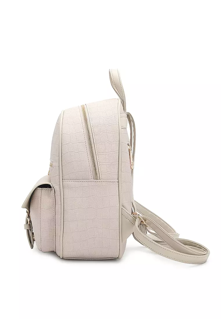 Women's Backpack (Tas Ransel Wanita & Tas Punggung Wanita) - Krem