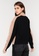 ck Calvin Klein black Volcano Interlock With Sweater Zip Top D9914AA2EB98FCGS_2